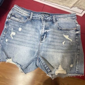 Judy Blue Denim Shorts size Xl